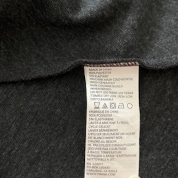 prAna Gianna Ponte Knit Skirt in Charcoal - Large - Picture 8 of 8